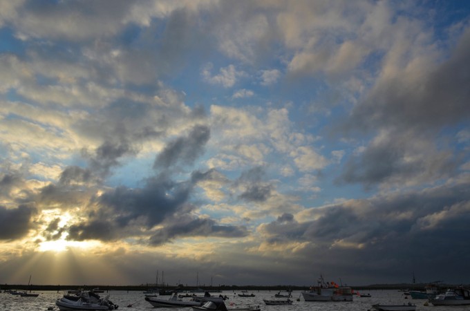 Sunset at Mersea, Colchester